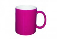 Hrnek svlékací růžový lesklý